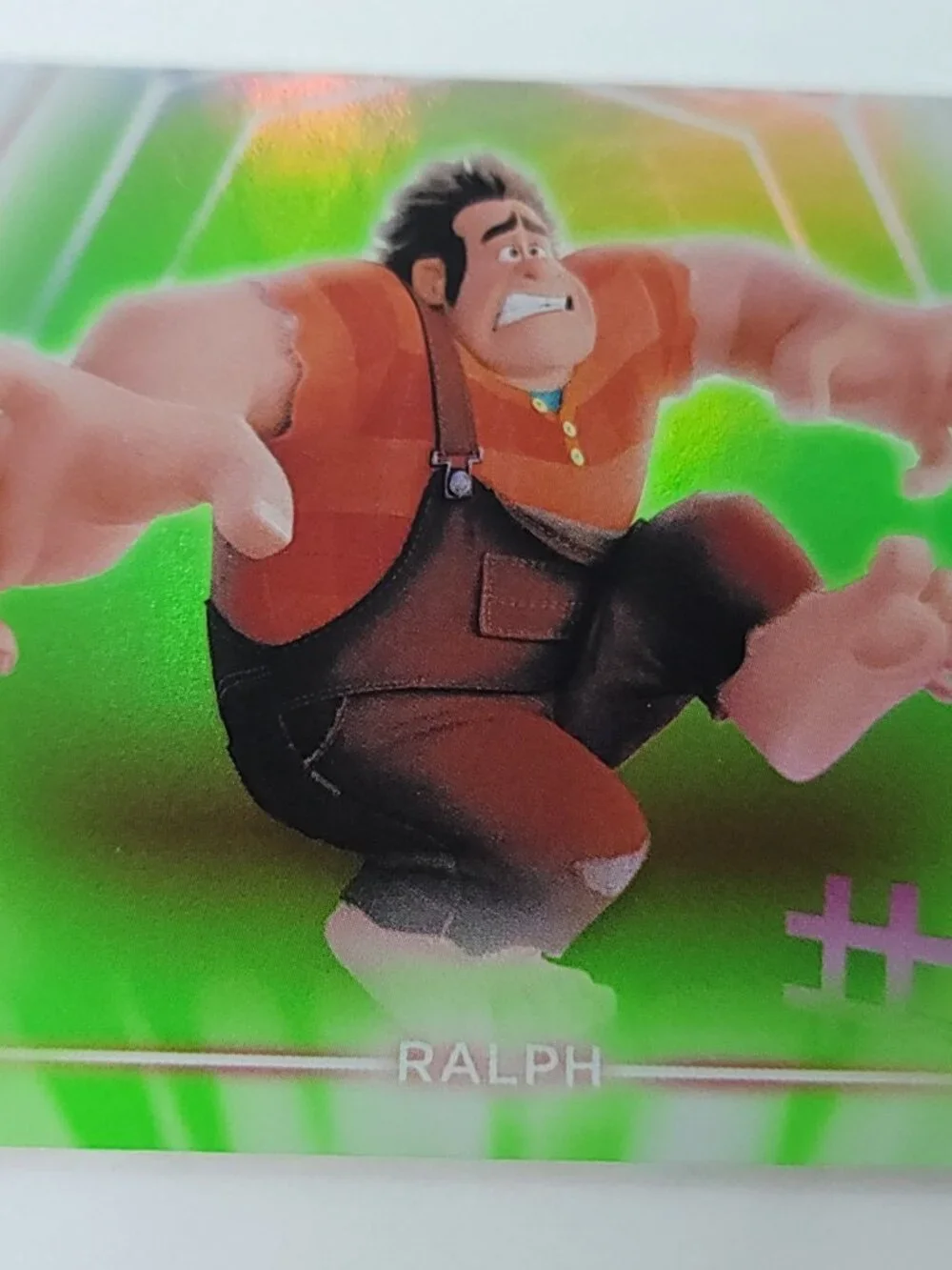 Ralph Topps 2026 Disney Neon Holo Parallel Refractor Limited 193/199 - Picture 3 of 4